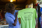 Beulah Pyatt With Tours de Sandy Island Shirt by The Athenaeum Press