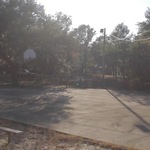 Basketball Court Close to Dusk
