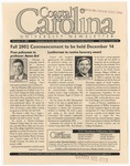 CCU Newsletter, November 25, 2002 by Coastal Carolina University