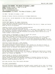 CCU Newsletter, October 1, 2007