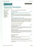 CCU Newsletter, June 4, 2007