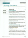 CCU Newsletter, November 5, 2007