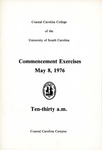 Commencement Program, May 8, 1976