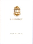 Spring Commencement Program, May 8, 1999