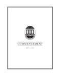 Spring Commencement Program, May 11, 2013