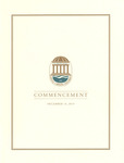 Fall Commencement Program, December 14, 2013 by Coastal Carolina University
