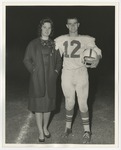 Homecoming participant with football player number 12 (Creola Harrelson) by Lonnie W. Fleming Sr.