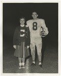 Homecoming participant with football player number 8 (Shirley Long and Jimmy Richardson) by Lonnie W. Fleming Sr.