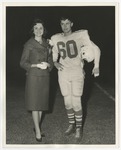 Homecoming participant with football player number 60 (Saundra Tompkins) by Lonnie W. Fleming Sr.