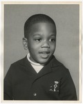 Portrait of a young African-American boy by Lonnie W. Fleming Sr.
