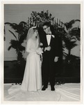 Photo of a bride and groom smiling at each other by Lonnie W. Fleming Sr.