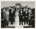 Photo of the bride and groom with the wedding party by Lonnie W. Fleming Sr.
