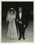A photo of a bride with her father before the wedding ceremony by Lonnie W. Fleming Sr.