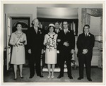 Photo of a bride and groom and members of the wedding party by Lonnie W. Fleming Sr.