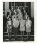 A group of students (males in the back and females in the front) by Lonnie W. Fleming Sr.