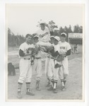 A photo of six Conway High School baseball players by Lonnie W. Fleming Sr.