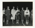 A photo of 5 girls posing on football field by Lonnie W. Fleming Sr.