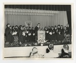 A photo of a Conway High School National Honor Society induction ceremony by Lonnie W. Fleming Sr.