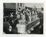 Group of nurses representing Conway Hospital in parade by Lonnie W. Fleming Sr.