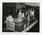 Health Careers parade float going through Conway by Lonnie W. Fleming Sr.