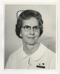 A nurse named Edna Fitchett posing for a picture by Lonnie W. Fleming Sr.