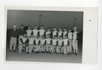 A baseball team taking a team photo by Lonnie W. Fleming Sr.