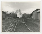 Lumber yard by the railroad tracks along the Waccamaw River by Lonnie W. Fleming Sr.