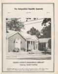 Independent Republic Quarterly, 1974, Vol. 8, No. 3 by Horry County Historical Society