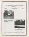 Independent Republic Quarterly, 1979, Vol. 13, No. 2 by Horry County Historical Society
