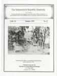 Independent Republic Quarterly, 1997, Vol. 31, No. 3 by Horry County Historical Society