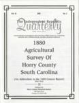 Independent Republic Quarterly, 2001, Vol. 35, No. 3 by Horry County Historical Society