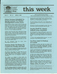 Coastal Carolina College This Week, April 3, 1989