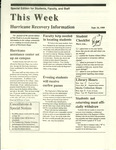 Coastal Carolina College This Week, September 26, 1989
