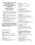 2013 Undergraduate Research Competition Program