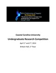 2014 Undergraduate Research Competition Program by Coastal Carolina University