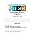 2022 Undergraduate Research Competition Program
