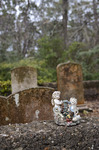 Small Ceramic Angels on the Graves 3 by Emily Munn